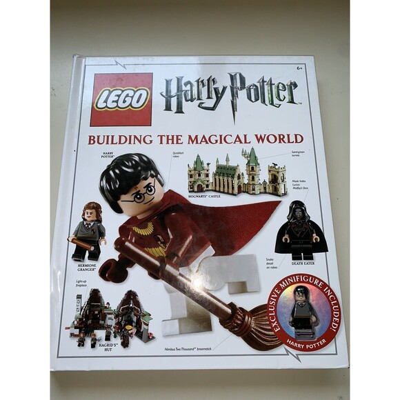 Lego Book Harry Potter Building the Magical World with Mini-figure by Dowsett - Picture 2 of 9